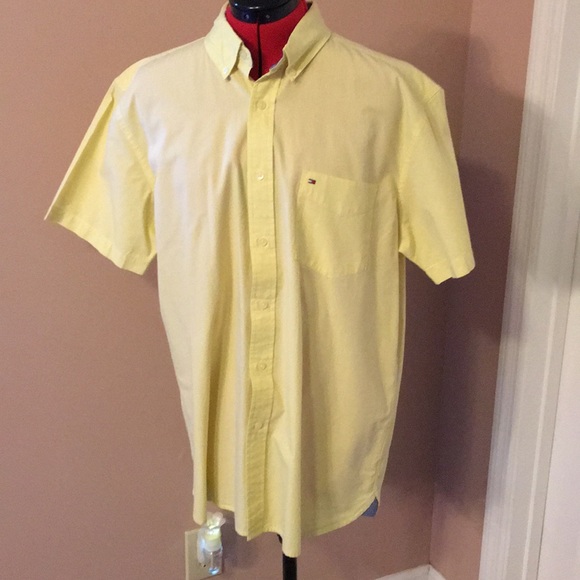 Tommy Hilfiger Other - Men’s Tommy Hilfiger button down yellow shirt.